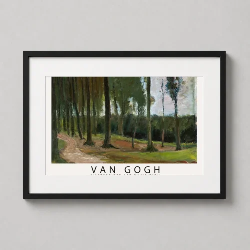 Van Gogh Edge of a Wood, 1883, Impressionist Landscape Art Print