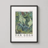 Giant Peacock Moth 1889 Van Gogh Masterpiece Art Print