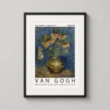 Van Gogh Imperial Fritillaries in a Copper Vase Fine Art Print