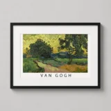 Van Gogh Landscape at Twilight, Exhibition Gallery Art Print