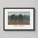 Vincent Van Gogh Olive Grove 1889 Masterpiece Exhibition Art Print