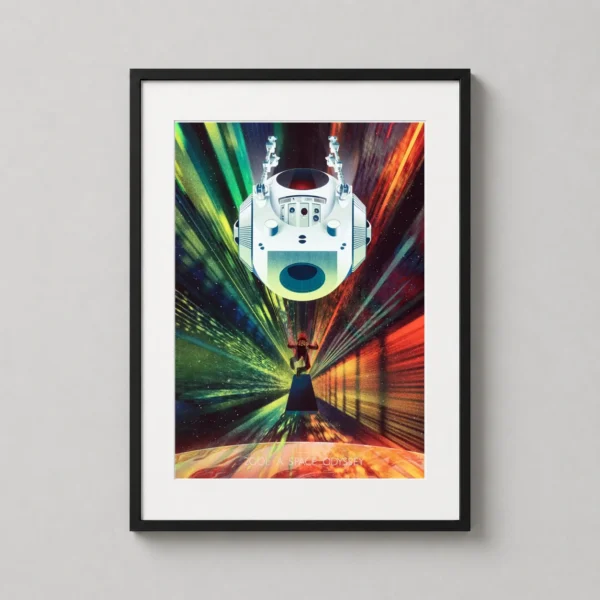2001: A Space Odyssey Star Gate EVA Pod Mondo Movie Poster