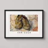 Vincent Van Gogh Shoes 1888 Impressionist Exhibition Art Print