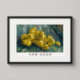Van Gogh Still Life with Quinces 1889 Exhibition Art Print