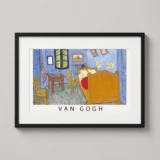 The Bedroom by Vincent Van Gogh, Arles Masterpiece Art Print