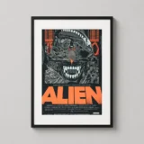 Alien Xenomorph Tyler Stout Mondo Design Movie Poster
