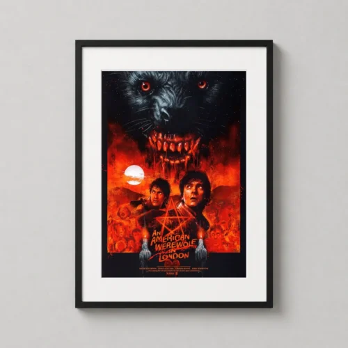 American Werewolf in London Vance Kelly Horror Movie Poster