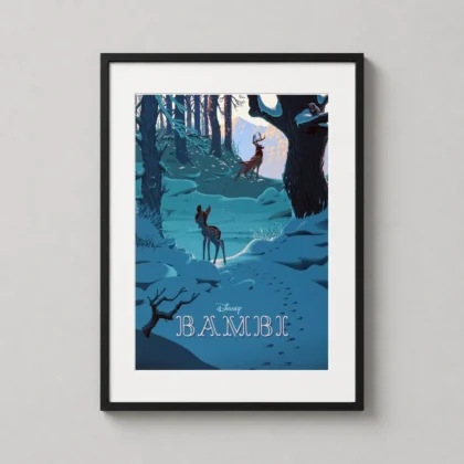 Disney Bambi Winter Forest Poster - movie poster from MerchFuse