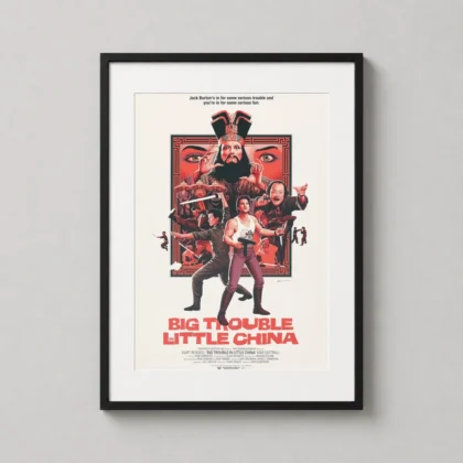 Big Trouble Little China Mondo Art - movie poster from MerchFuse