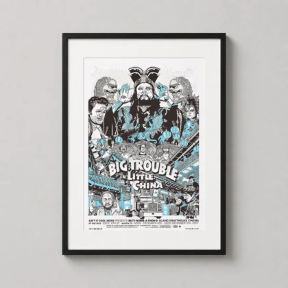 Big Trouble Little China Poster - movie poster from MerchFuse