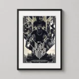 Black Panther Mondo Matt Taylor Marvel Movie Illustration Movie Poster
