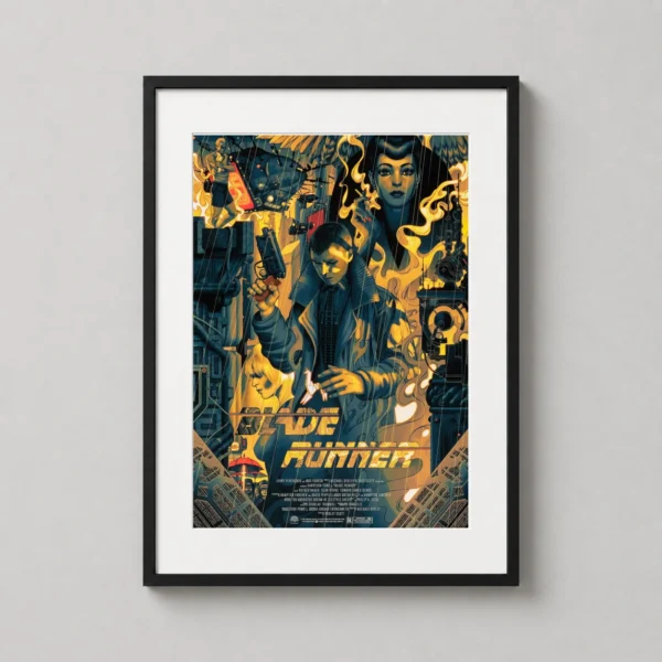 Blade Runner James Jean Illustrated Movie Poster