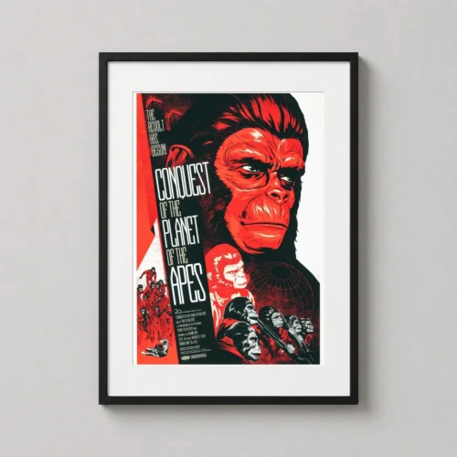 Conquest of the Planet of the Apes Phantom City Creative Movie Poster