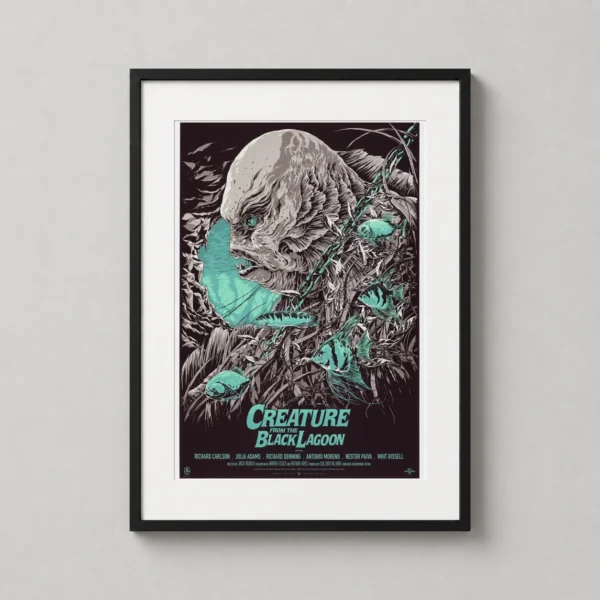 Creature from the Black Lagoon Ken Taylor Mondo Movie Poster