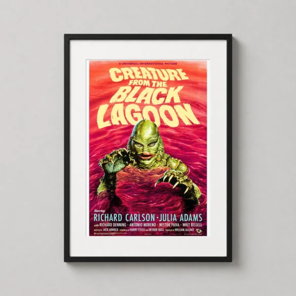 Creature from the Black Lagoon Universal Monsters Movie Poster