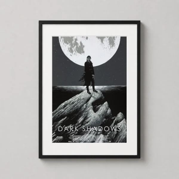 Dark Shadows Barnabas Collins Mondo Matt Woodson Movie Poster