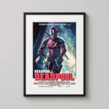 Deadpool Marvel by Rob Liefeld Mondo 2016 Movie Poster