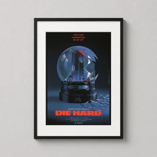 Die Hard Nakatomi Plaza Laurent Durieux Mondo Movie Poster