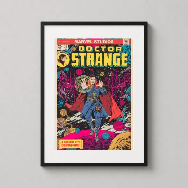 Doctor Strange Mondo A Bargain With Dormammu Comic Movie Poster