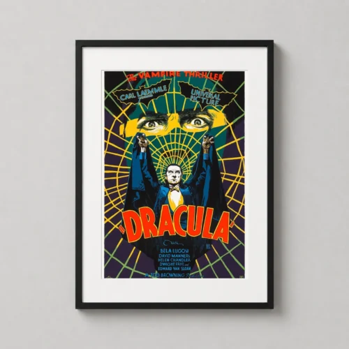 Dracula 1931 Bela Lugosi Mondo Film Vampire Movie Poster