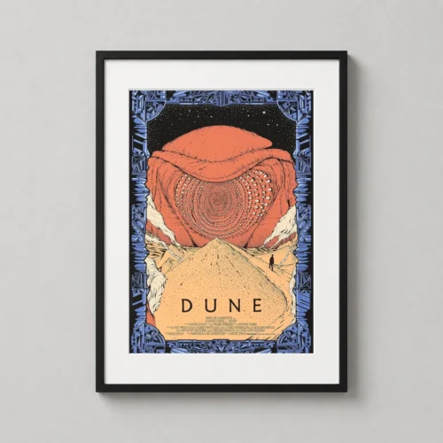 Kilian Eng Dune 1984 Sandworm Mondo Illustration Movie Poster