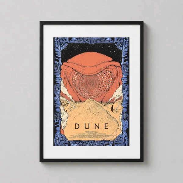 Kilian Eng Dune 1984 Sandworm Mondo Illustration Movie Poster