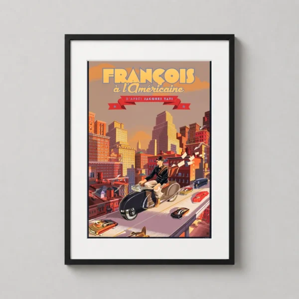Jour de Fête Francois à l'Américaine by Laurent Durieux Movie Poster