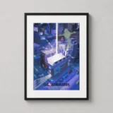 Ghostbusters Hook and Ladder Firehouse, Laurent Durieux Movie Poster