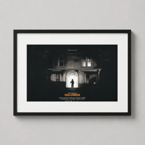 John Carpenter's Halloween 1978 Michael Myers House Movie Poster
