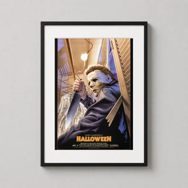 Michael Myers Halloween 1978 Closet Scene Slasher Movie Poster