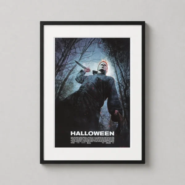 Michael Myers Halloween 2018 Mondo Movie Poster by Bill Sienkiewicz