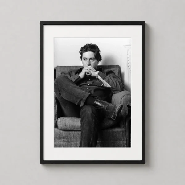 Al Pacino 1974 Thoughtful Portrait Photography Print