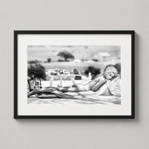 Audrey Hepburn Two for the Road South of France Photography Print