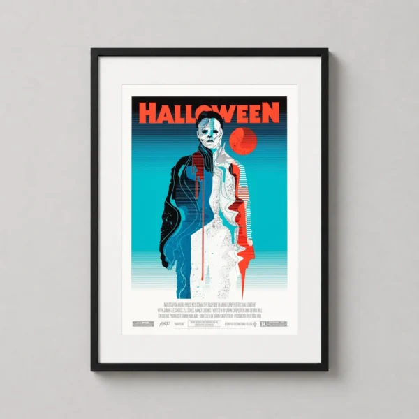 Michael Myers Halloween Movie Poster by We Buy Your Kids