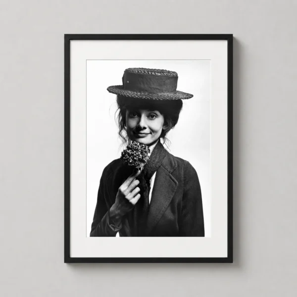 Audrey Hepburn as Eliza Doolittle 1963 Photography Print