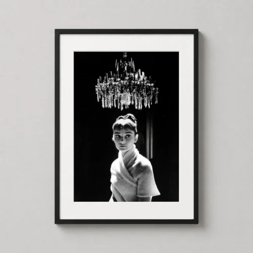 Audrey Hepburn as Natasha Rostova War and Peace Portrait Photography Print