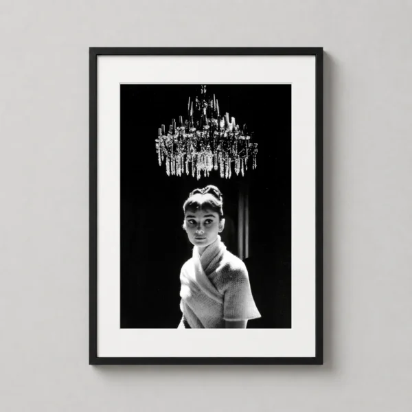Audrey Hepburn as Natasha Rostova War and Peace Portrait Photography Print