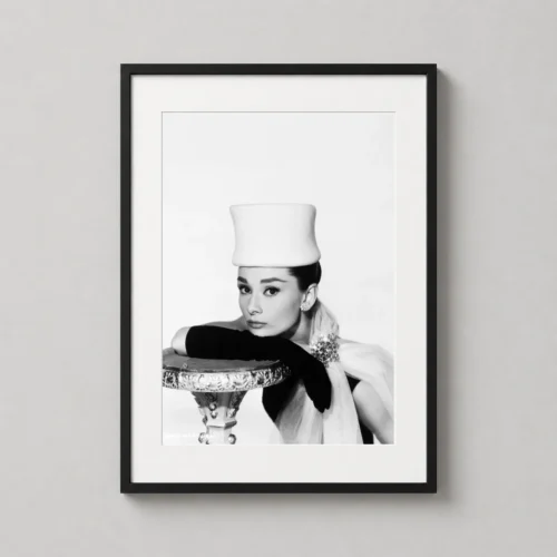 Audrey Hepburn Funny Face Fashion Photography Print