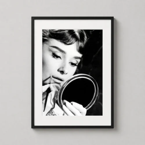 Audrey Hepburn Rome 1955 War and Peace Set Photography Print