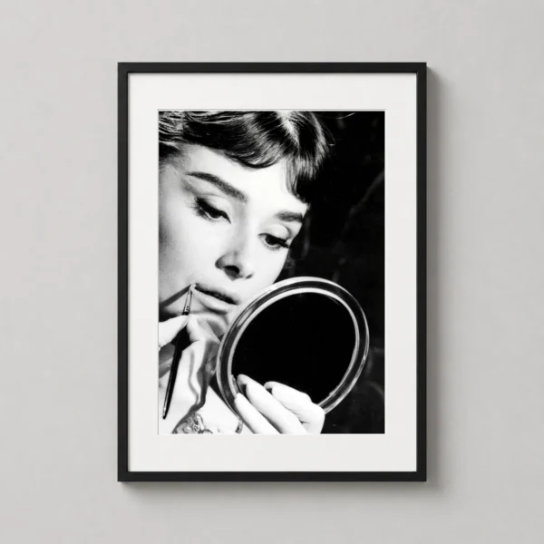 Audrey Hepburn Rome 1955 War and Peace Set Photography Print