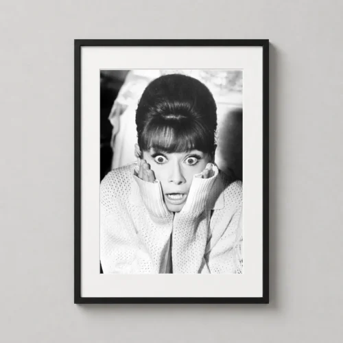Audrey Hepburn Paris When It Sizzles Candid Photography Print