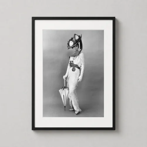 Audrey Hepburn 1963 My Fair Lady Cinema Portrait Photography Print