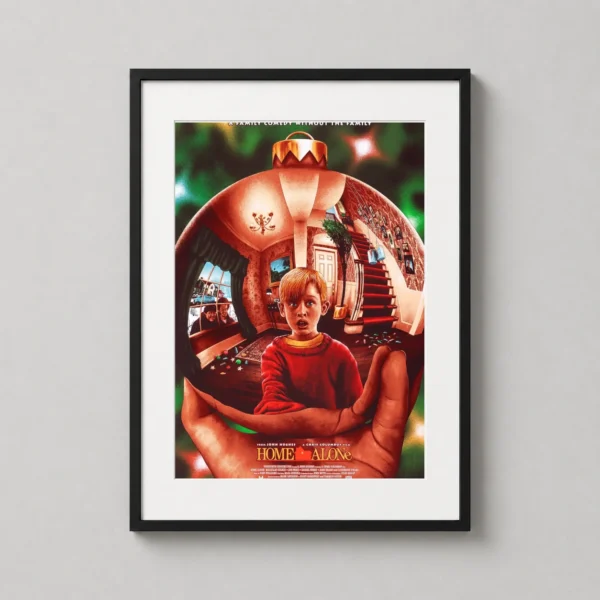 Home Alone Adam Rabalais Christmas Ornament Movie Poster