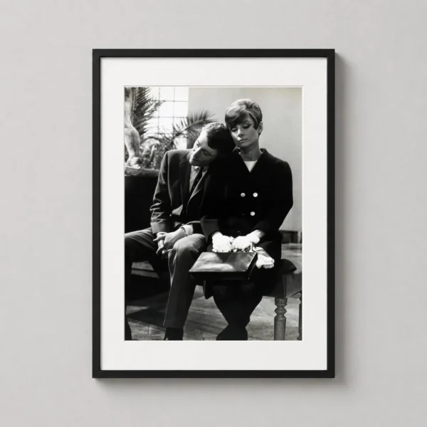 Audrey Hepburn and Peter O'Toole, How to Steal a Million Photography Print