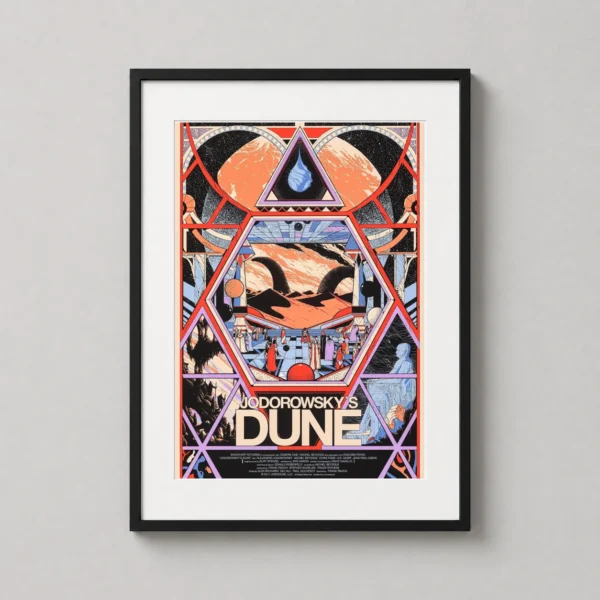 Jodorowsky's Dune Kilian Eng Psychedelic Sci-Fi Movie Poster