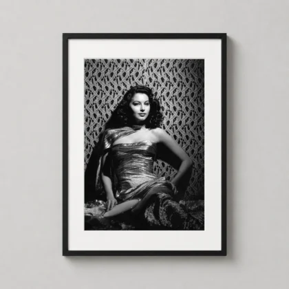 Ava Gardner Clarence Bull photo print with Clarence Bull in vintage photographic style | MerchFuse