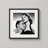 Ava Gardner and Burt Lancaster in The Killers, Vintage Photography Print