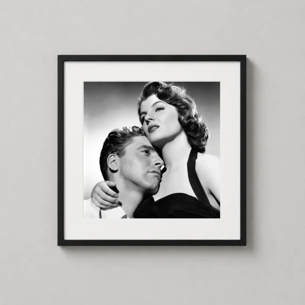 Ava Gardner and Burt Lancaster in The Killers, Vintage Photography Print