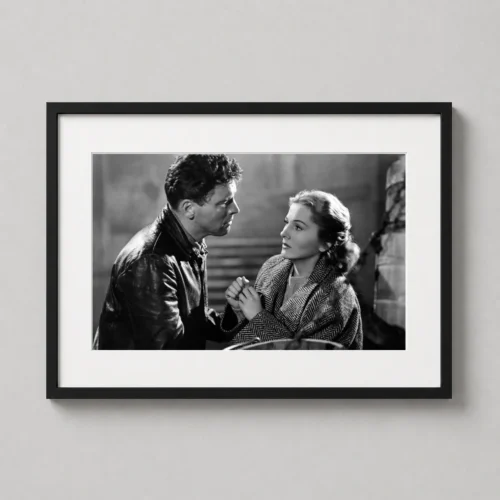 The Killers Film Noir Still, Ava Gardner and Burt Lancaster Photography Print
