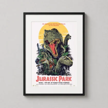 Jurassic Park Poster Francesco Francavilla - movie poster from MerchFuse